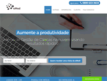 Tablet Screenshot of emed.com.br